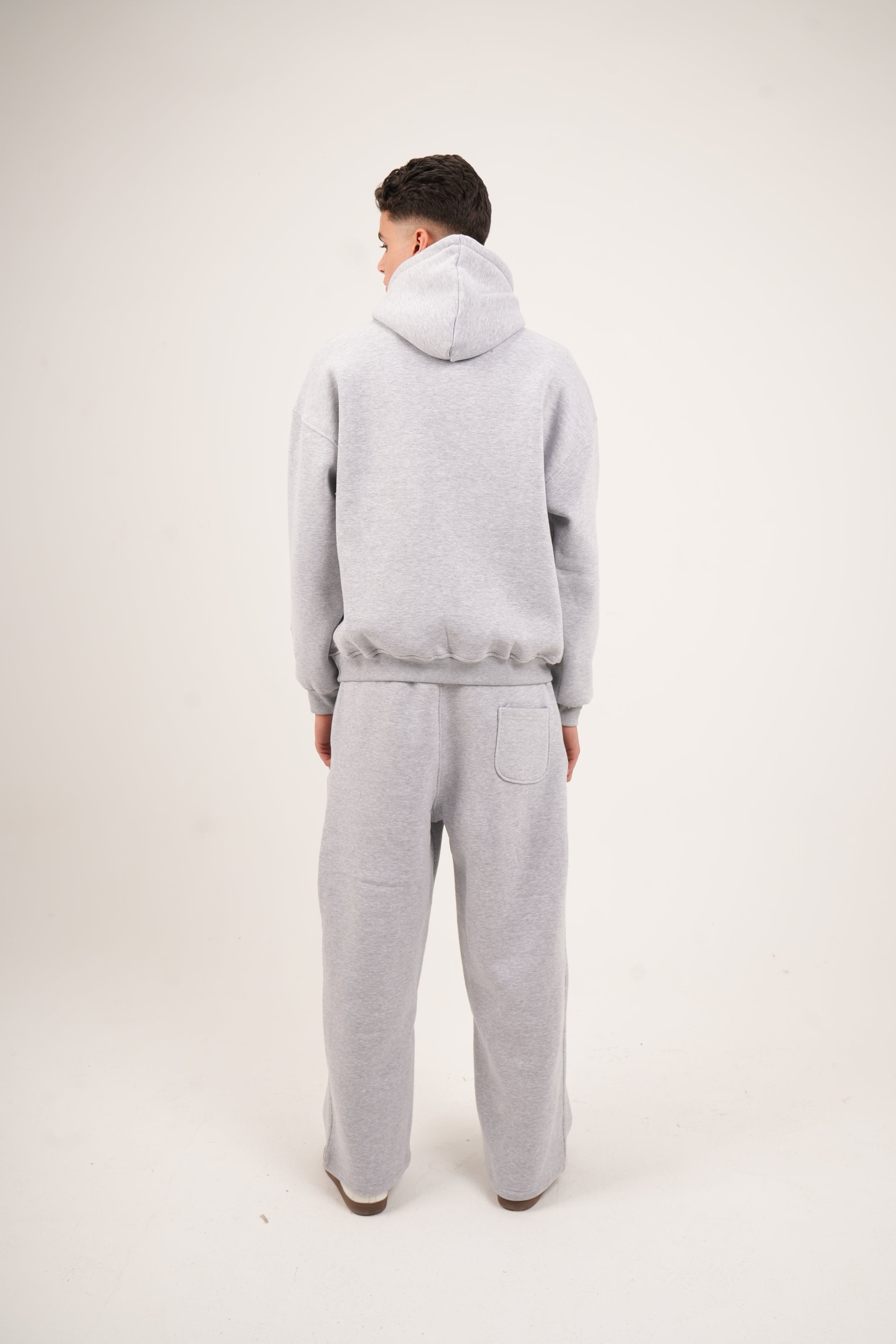 Oversized Sleeve Embroidered Sweatshirt – Unisex