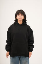 Oversized Sleeve Embroidered Sweatshirt – Unisex