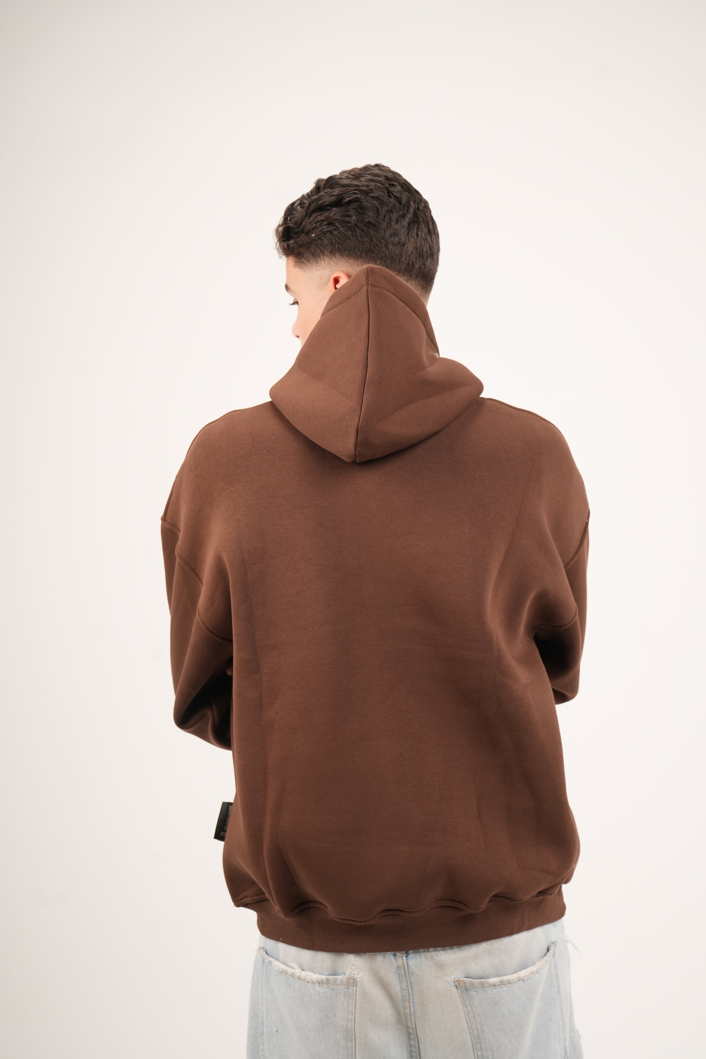 Oversized Sleeve Embroidered Sweatshirt – Unisex