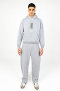 Oversized Melton Hoodie & Sweatpants Set - Unisex