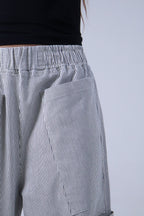 LVL Chino Stripe Pants – Loose Fit – Beige