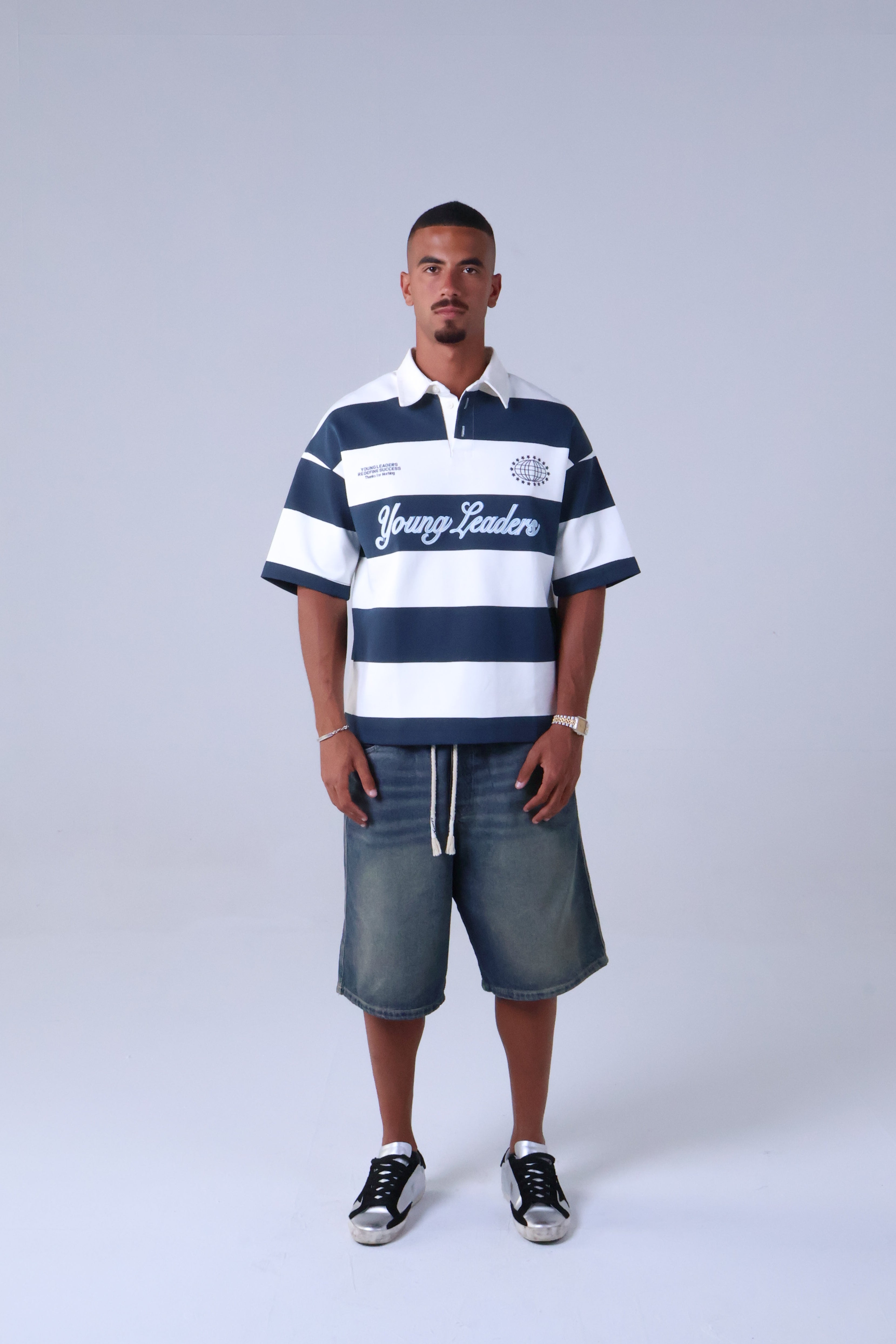 LVL Stripes Polo T-shirt