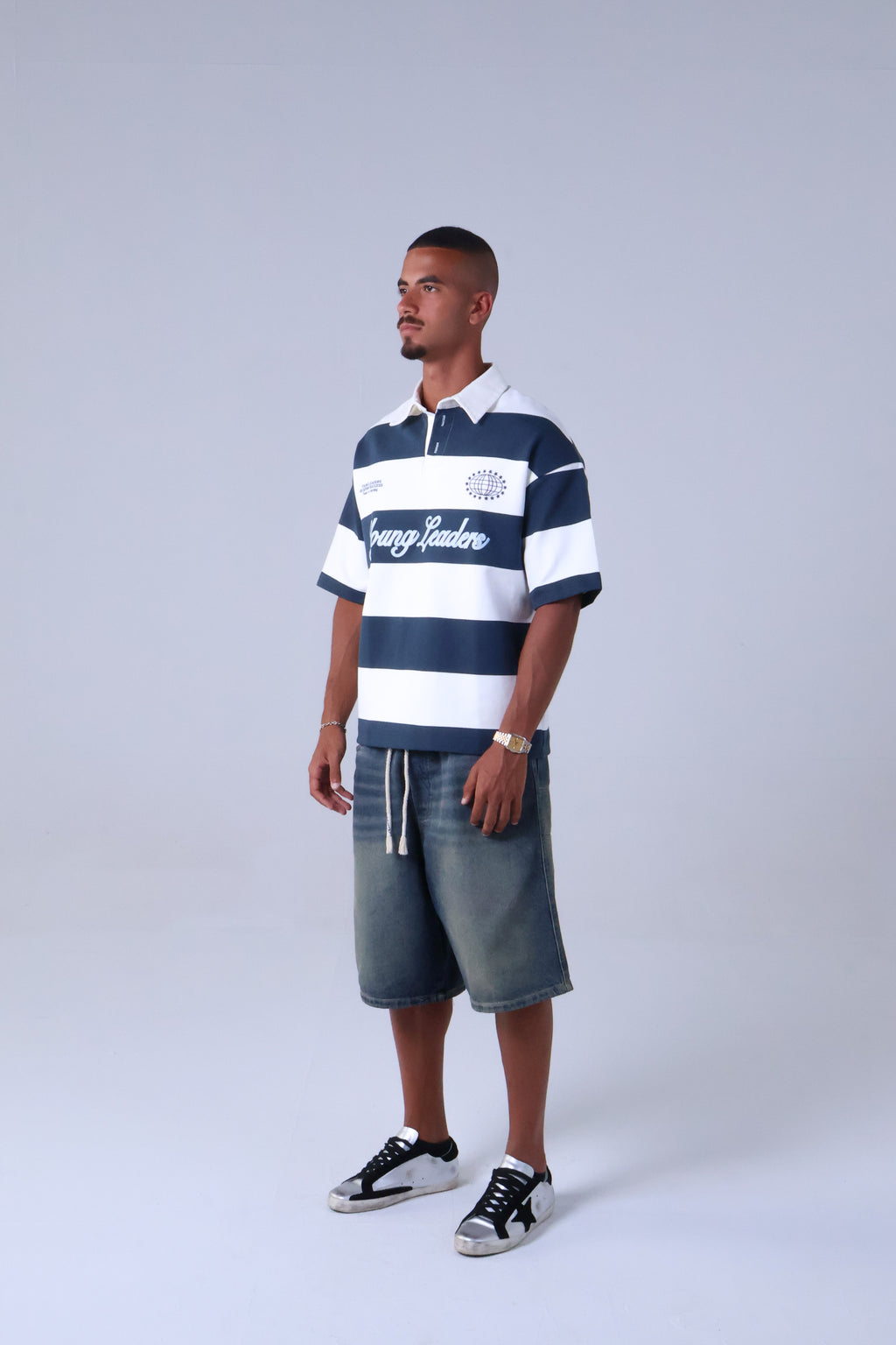 LVL Stripes Polo T-shirt
