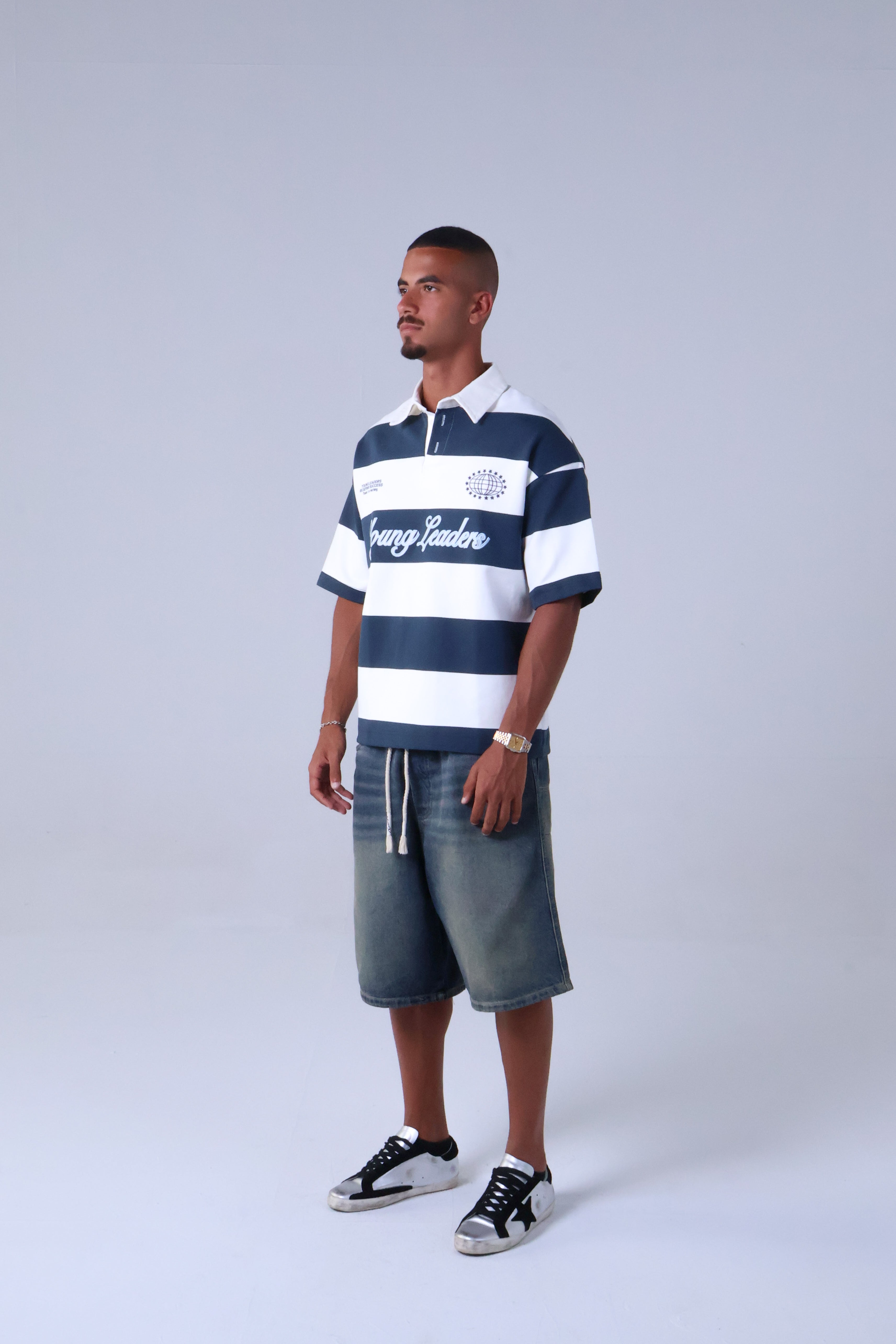 LVL Stripes Polo T-shirt