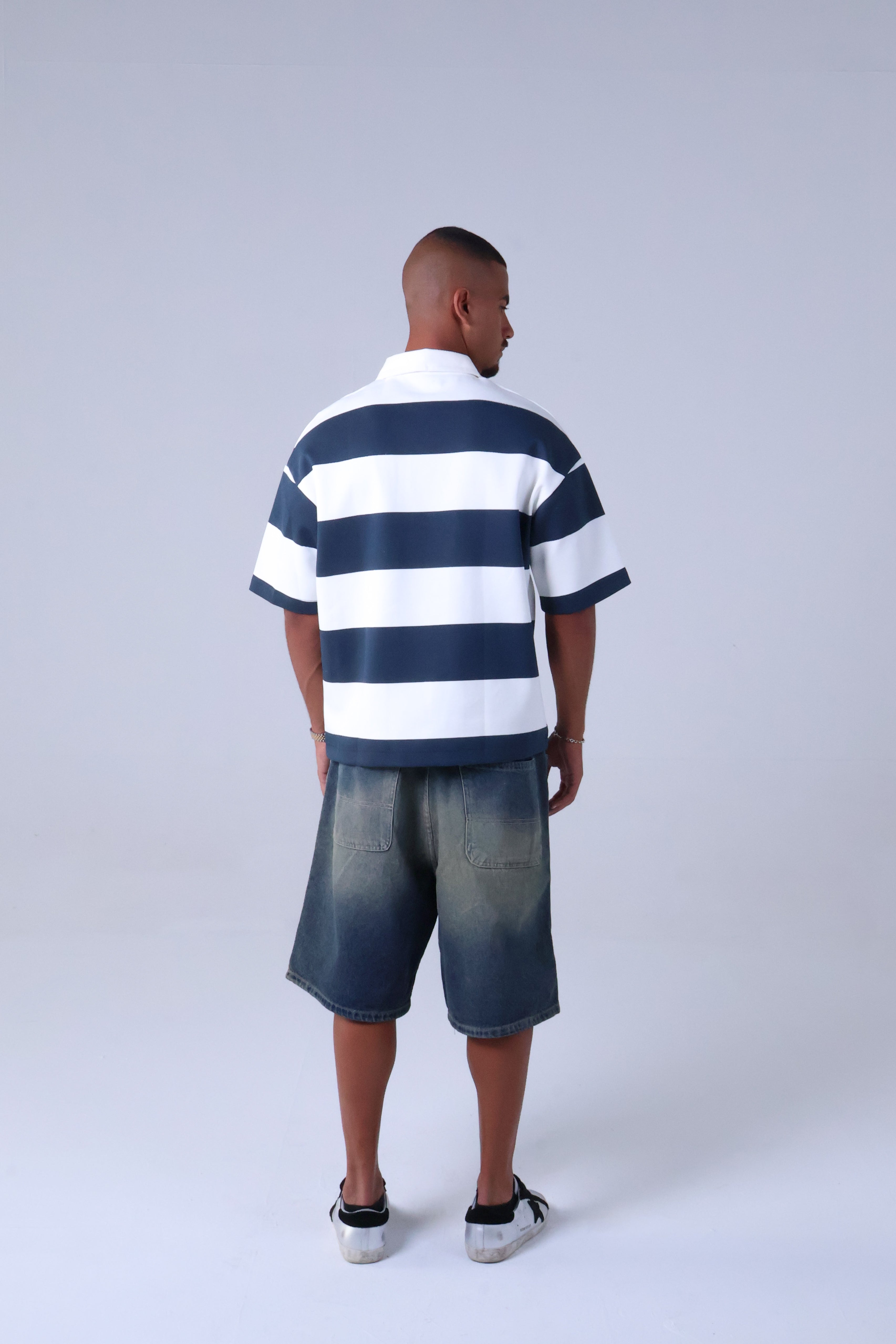 LVL Stripes Polo T-shirt