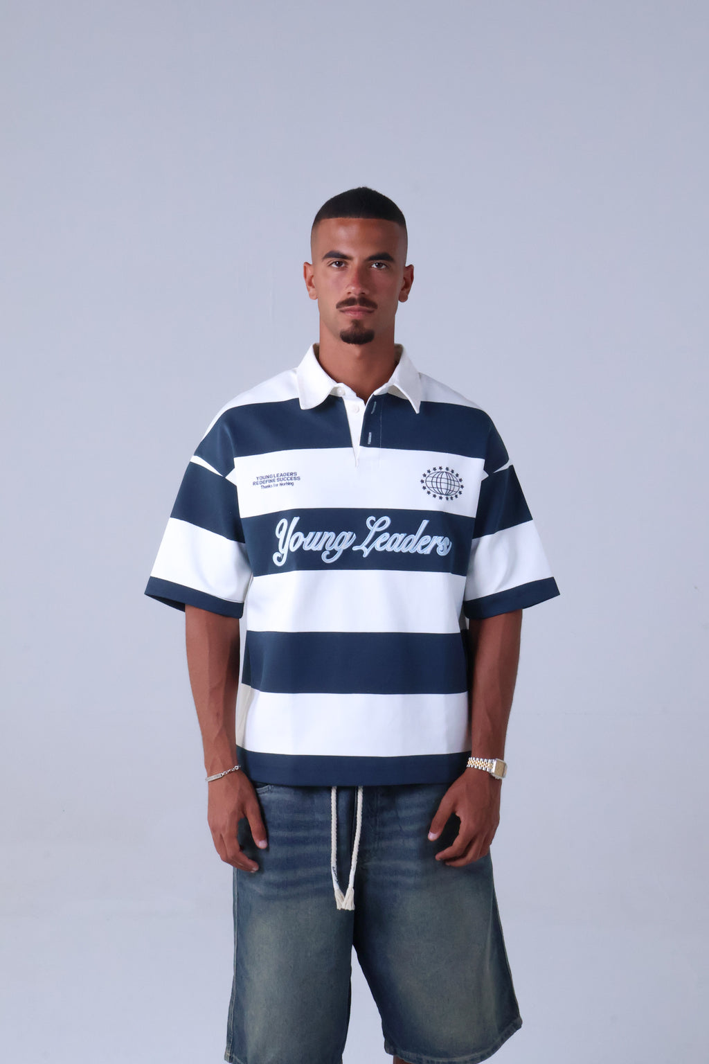 LVL Stripes Polo T-shirt