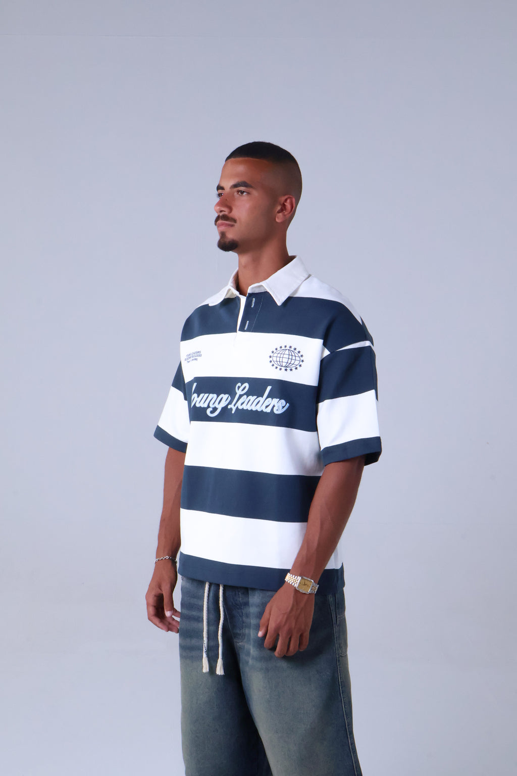 LVL Stripes Polo T-shirt
