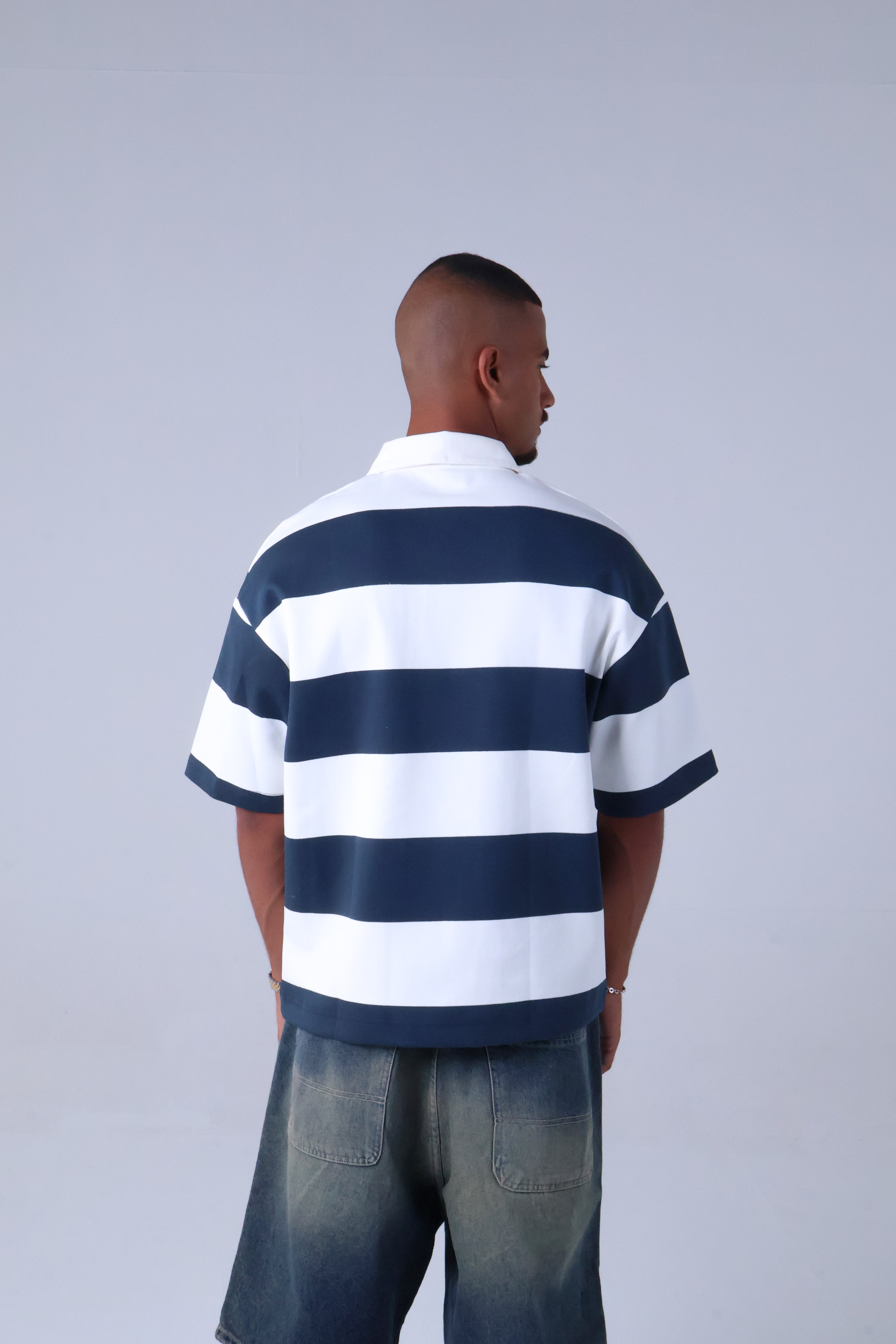 LVL Stripes Polo T-shirt