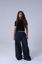 LVL Drift Denim Pants – Loose Fit – Dark Blue