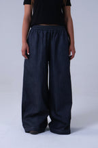 LVL Drift Denim Pants – Loose Fit – Dark Blue