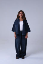 LVL Denim Set Basic – Loose Fit – Dark Blue Washed Jeans