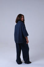 LVL Denim Set Basic – Loose Fit – Dark Blue Washed Jeans