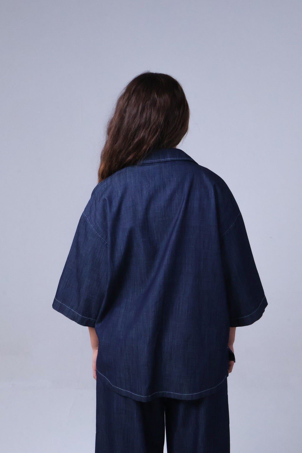 LVL Denim Set Cuts – Loose Fit – Dark Blue