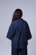 LVL Denim Set Cuts – Loose Fit – Dark Blue