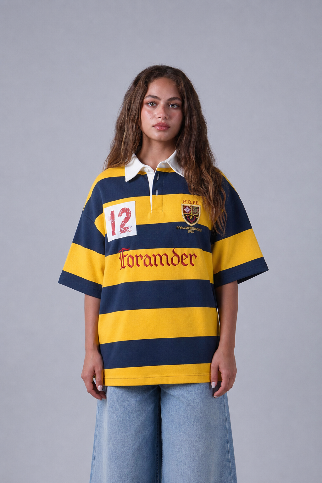 LVL Stripes Polo T-shirt