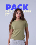 PACK OF 3 TEES FOR 999 EGP.