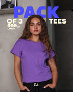 PACK OF 3 TEES FOR 999 EGP.